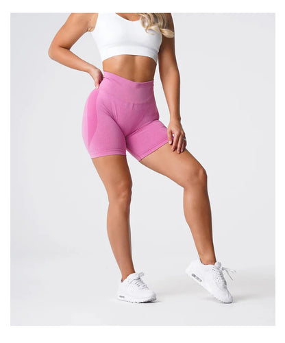 TKITK Seamless Shorts Women  Workout Shorts Fitness Sports Short Gym Yoga Shorts Yoga pants leggings cycling shark pants - Smarsty