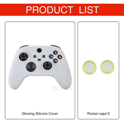 Luminous Green Silicone Protective Case for Xbox Controller - Smarsty