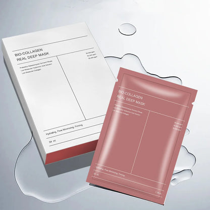 Bio Collagen Face Mask for Deep Hydration and Brightening - Smarsty
