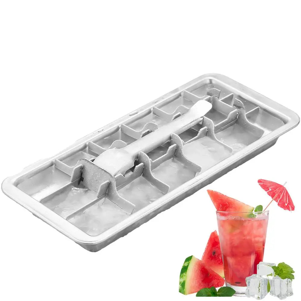 Stainless Steel Ice Cube Tray for Efficient Drink Cooling - Smarsty