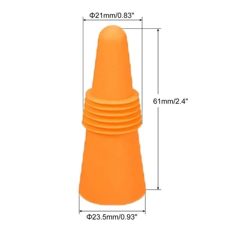 Silicone Wine Bottle Stopper Set for Leak Proof Sealing - Smarsty