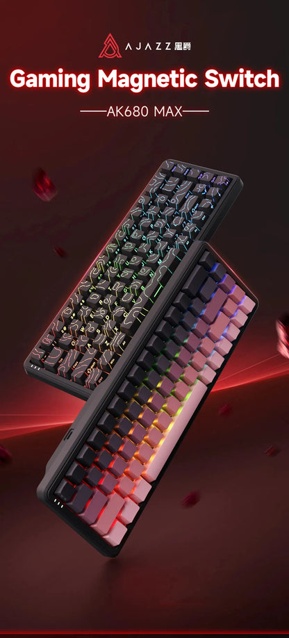 Magnetic Switch 60 Percent Mechanical Keyboard For Gaming