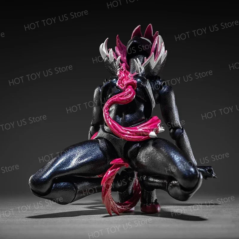 NEW KO Symbiote Gwenom Action Figure | Kaiyodo Revoltech Amazing Yamaguchi | Venomized Gwen Stacy Anime Model Gift
