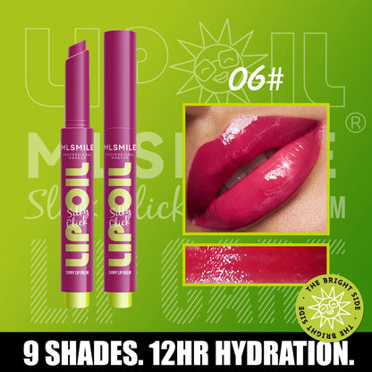MLSMILE Multi-Color Hydrating Lip Gloss with Mirror - Smarsty