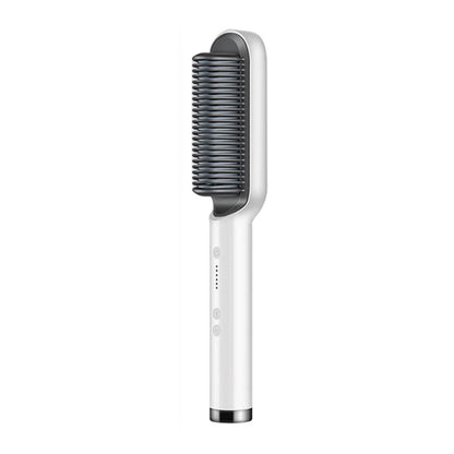 Electric Hair Straightener Brush Fast Heating Ceramic Design - Smarsty