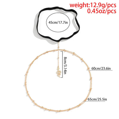 Women’s Snake Pendant Thigh Chain with Beach Style - Smarsty