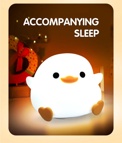 Cute Duck Night Light with Touch Sensor and Timer - Smarsty