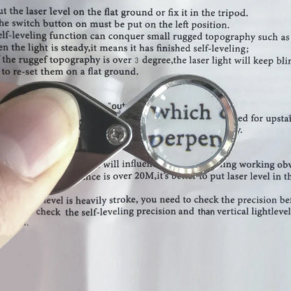 30X Pocket Loupe Magnifier for Jewelry Inspection - Smarsty