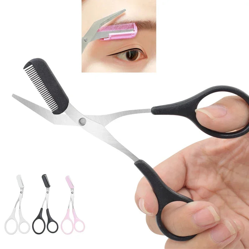 Karsyngirl Stainless Steel Eyebrow Trimmer With Comb - Smarsty