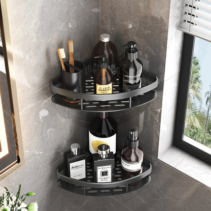 Wall Mounted Bathroom Shelf for Towel and Shampoo Storage - Smarsty
