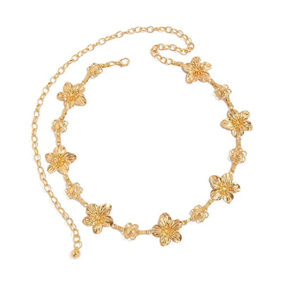 Ingemark Sexy Metal Flower Belly Chain for Women - Smarsty