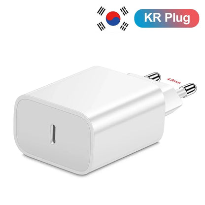 20W USB C PD Charger For iPhone15 GalaxyS23 Fast Charge - Smarsty