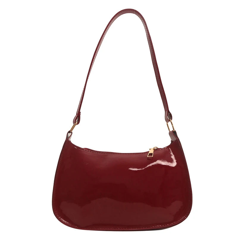 Retro PU Leather Shoulder Bag For Women Everyday Use - Smarsty