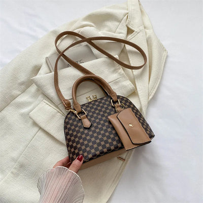 Lux Plaid Crossbody Bag For Women With Compact Mini Purse - Smarsty