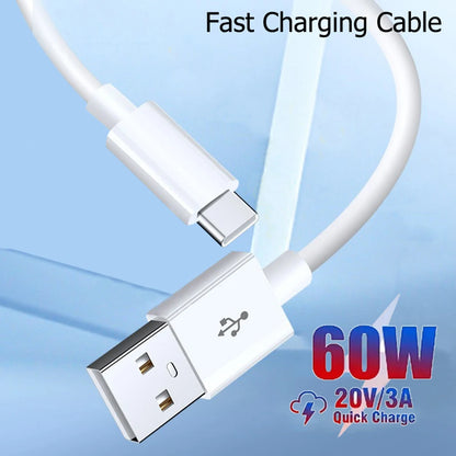 USB Type C Fast Charging Cable 3A for Mobile Devices - Smarsty