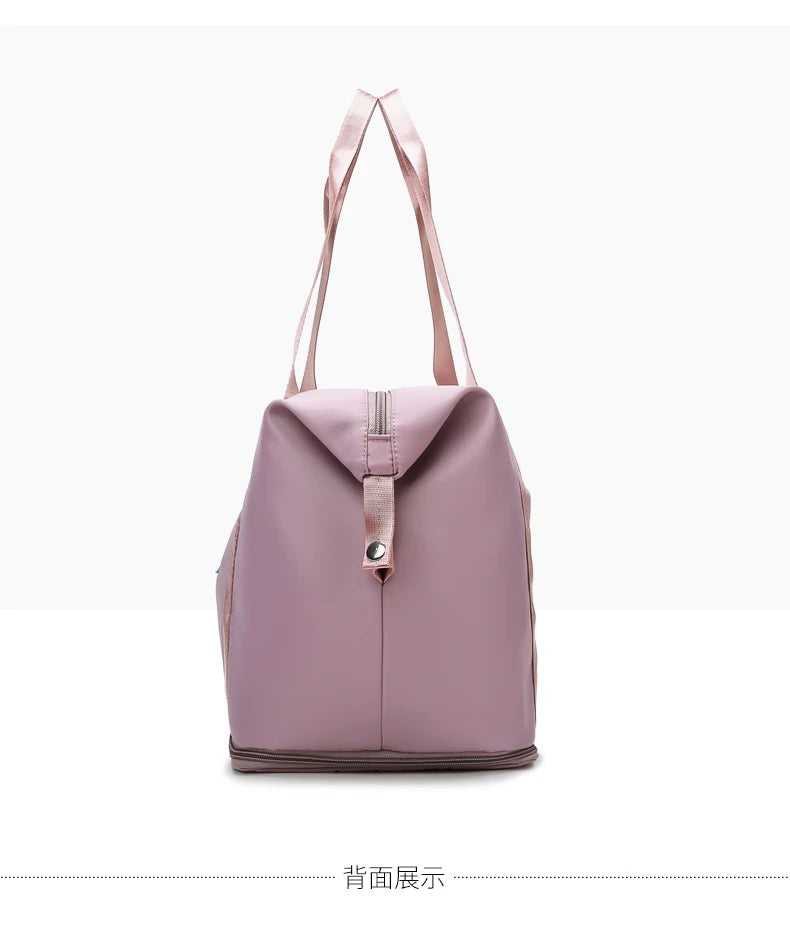 Waterproof Nylon Travel Duffle Bag for Women Large Capacity - Smarsty