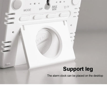 Ultra Thin Digital Alarm Clock with Large Screen - Smarsty