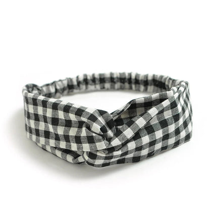 Bohemian Print Cashmere Headbands For Women Vintage Comfort - Smarsty