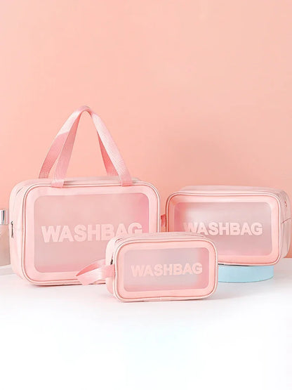 Clear Transparent Makeup Bag Large Capacity Organizer - Smarsty