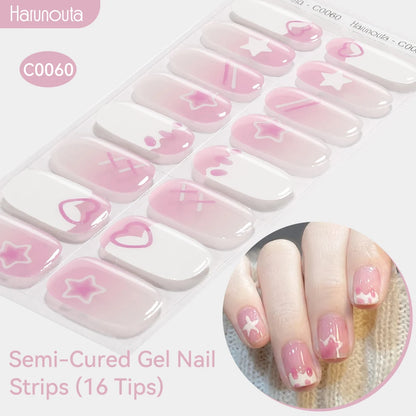 Gradient Auroras Gel Nail Strips for Easy DIY Manicure - Smarsty