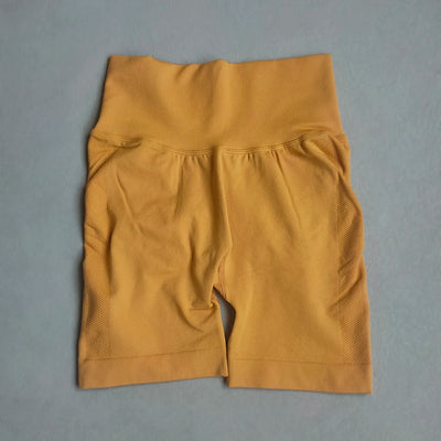 Yoga Shorts Women Sports Shorts Seamless Gym Workout Shorts High Waist Push Up Fitness Sports Shorts Cycling Shorts - Smarsty