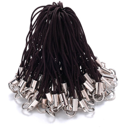 50pcs Mixed Color Lanyard Cord Pack With Jump Rings - Smarsty