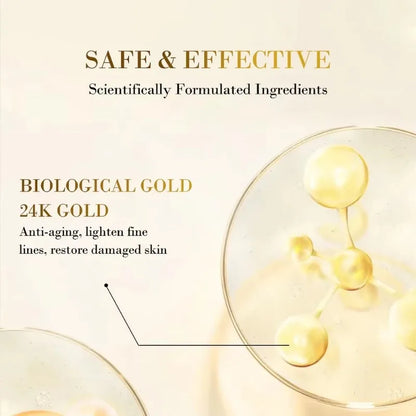 24K Gold Hyaluronic Acid Eye Mask for Dark Circles - Smarsty