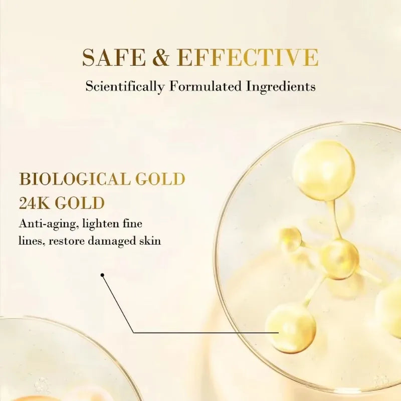 24K Gold Hyaluronic Acid Eye Mask for Dark Circles - Smarsty