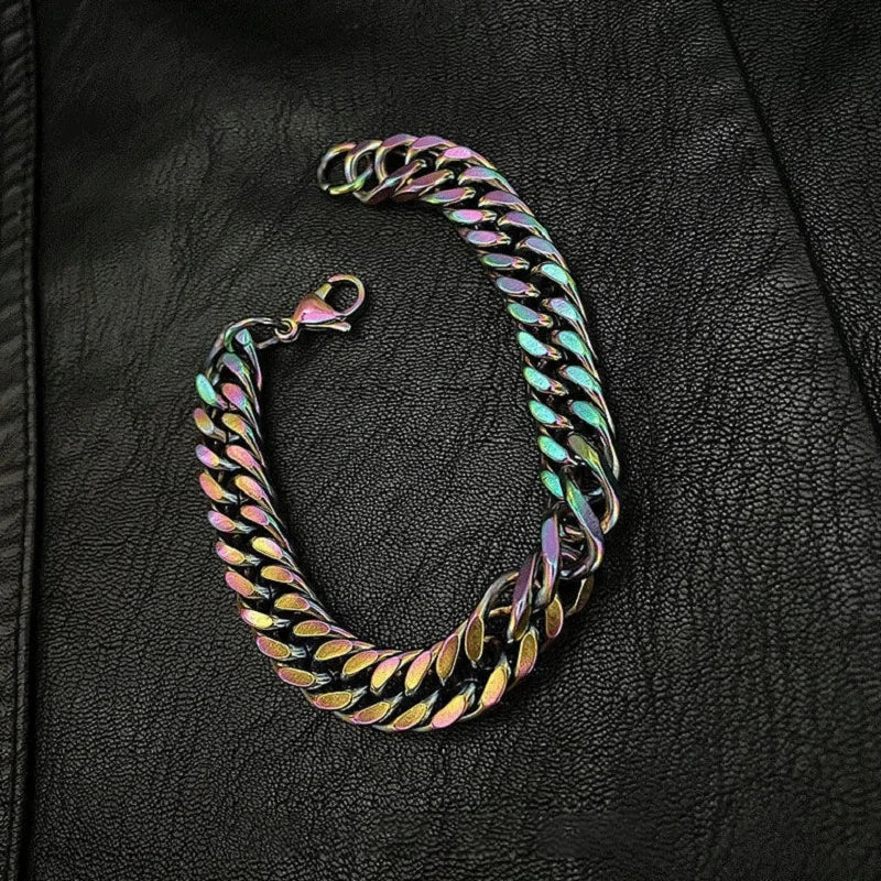 316L Stainless Steel Cuban Chain Bracelet for All - Smarsty