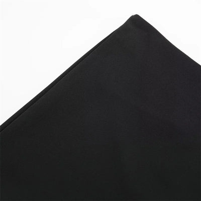 MUJER 2025 Asymmetric Skort For Women Black High Waist Mini Skirt Shorts Women Casual Bermuda Shorts Woman Summer Skirt Shorts - Smarsty
