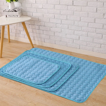 Cooling Summer Dog Mat Breathable Pet Bed Washable - Smarsty