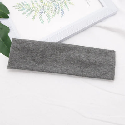 Cotton Stretch Headband For Women Men Comfortable Workout - Smarsty