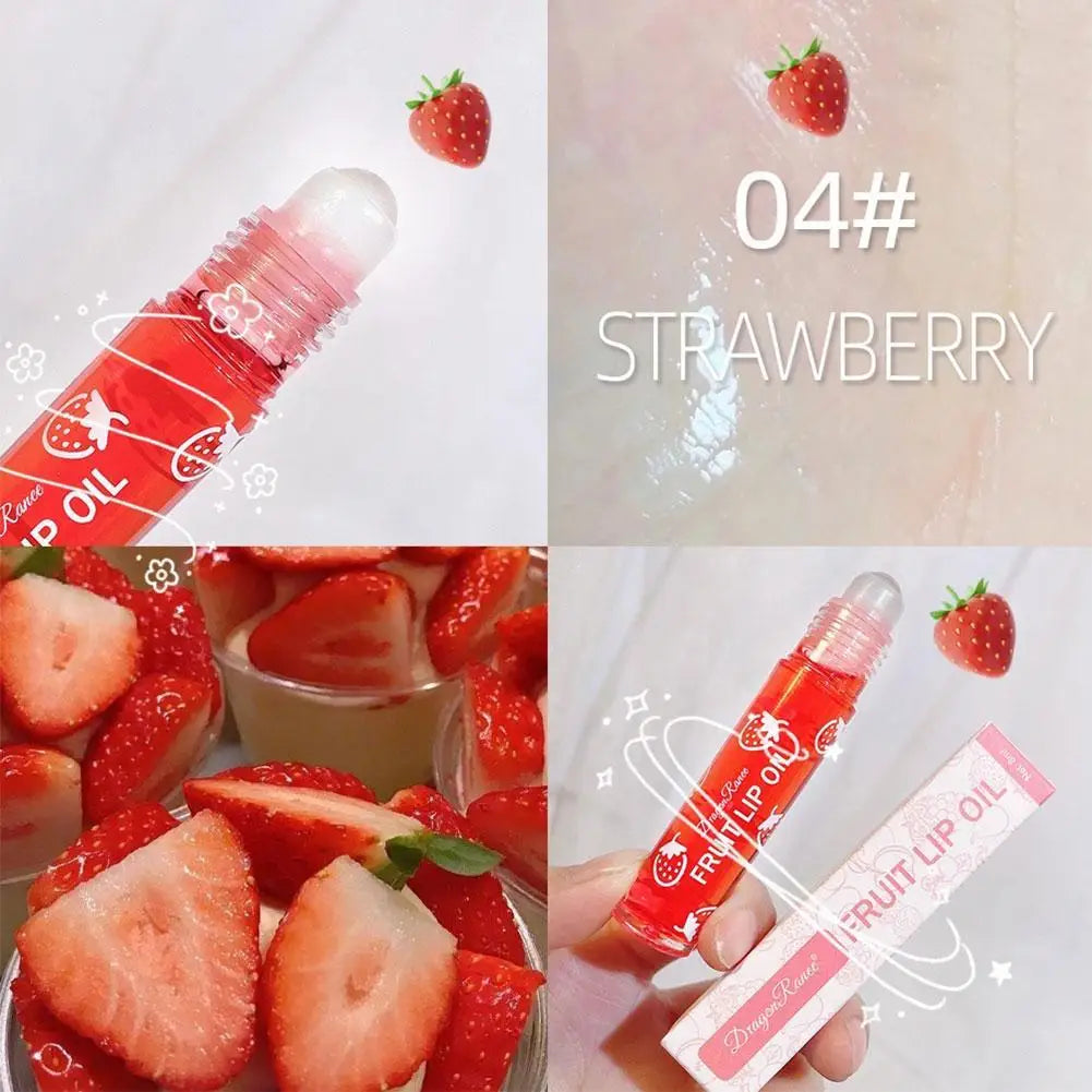 Hydrating Fruit Essence Lip Balm with Mirror - Smarsty