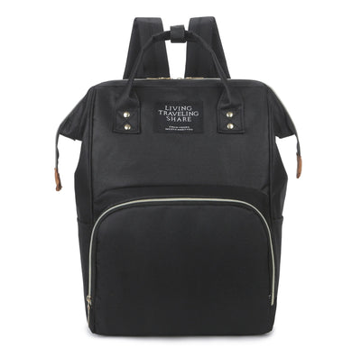 New Fashion Oxford Multi Functional Wear Resistant Insulation Large Capacity Zipper Mommy Bag Backpack for Travel - Smarsty