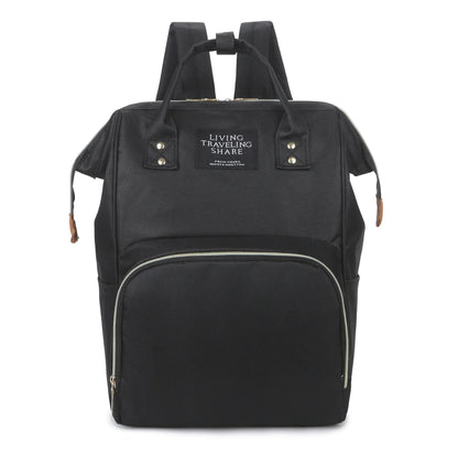 New Fashion Oxford Multi Functional Wear Resistant Insulation Large Capacity Zipper Mommy Bag Backpack for Travel