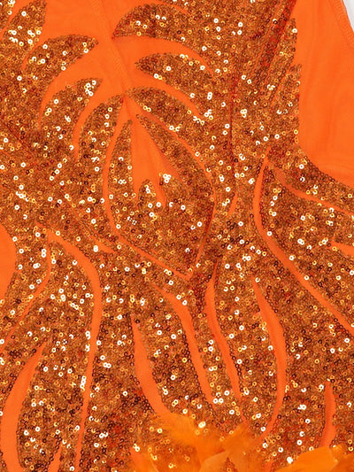 Beyprern Beautiful Mesh Sequin Feather Glam Dress Luxury Woman Party Dress Glitter Sleeveless Night Out Dresses Birthday Outfits - Smarsty