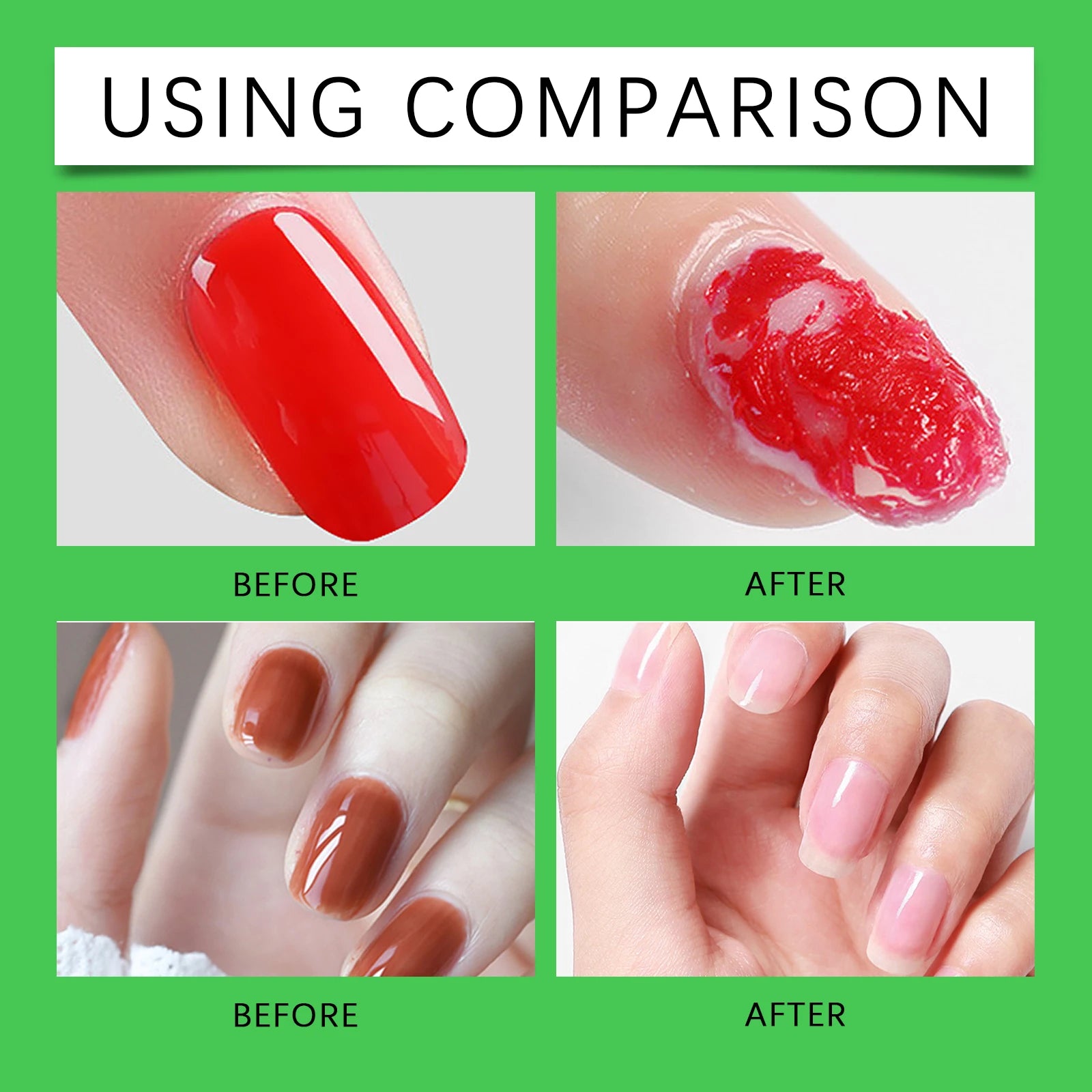 Magic Nail Polish Remover Gel Gentle Moisturizing Formula - Smarsty