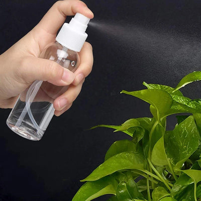 Clear Refillable Plastic Spray Bottles Set for Travel - Smarsty