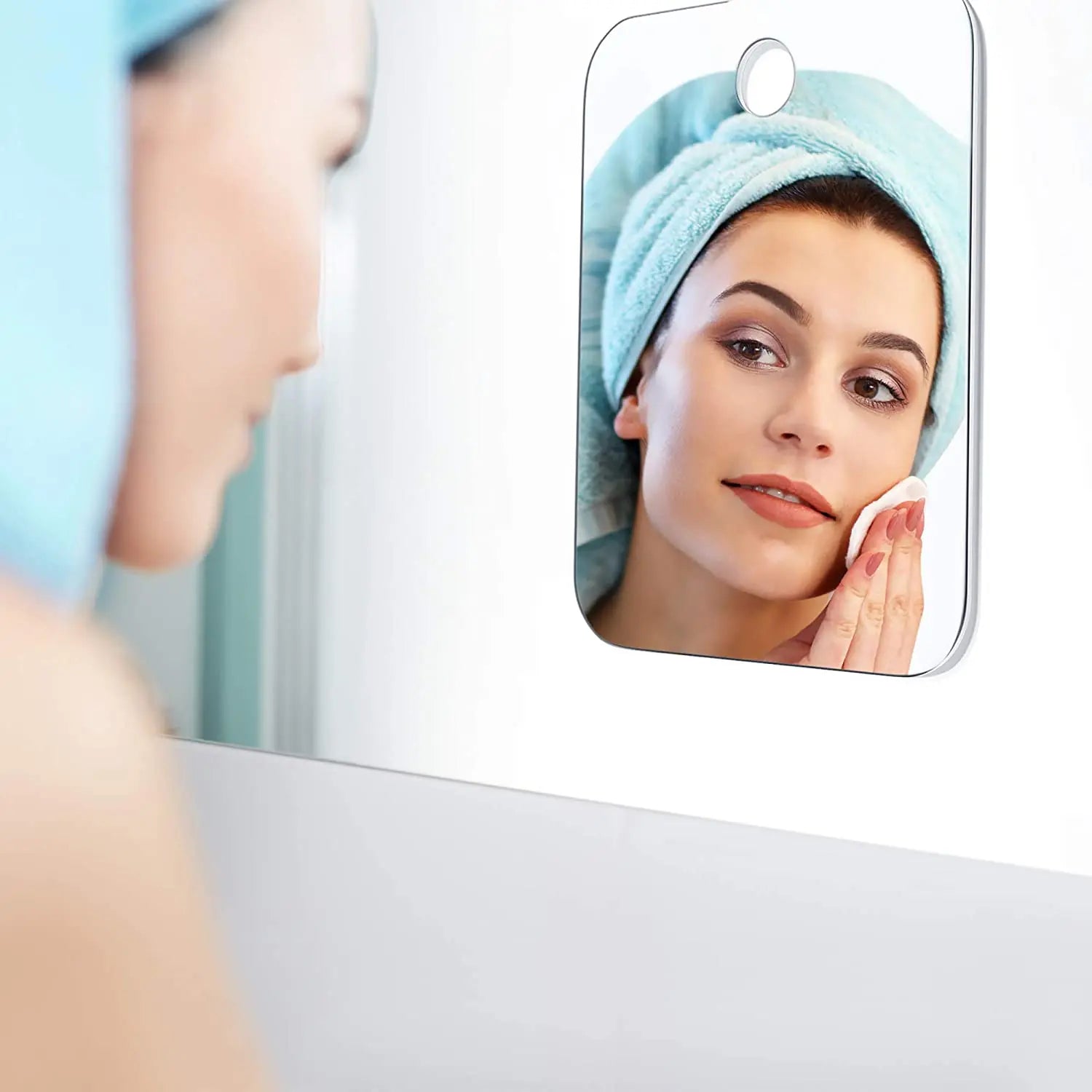 Fogless Acrylic Shower Mirror for Travel and Shaving - Smarsty