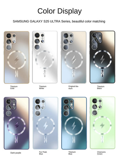 Ultra Thin Matte MagSafe Case For Galaxy S23 Ultra - Smarsty
