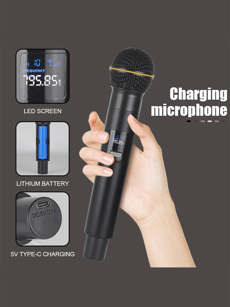 Wireless Handheld Microphone for Party and Karaoke - Smarsty