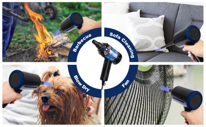 500W Electric Air Duster For PC Keyboard Cleaning Power