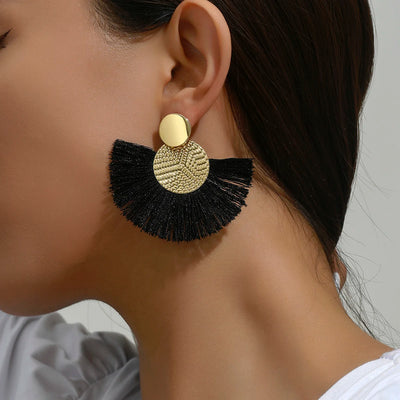 Bohemian Tassel Dangle Earrings for Women Wedding Jewelry - Smarsty