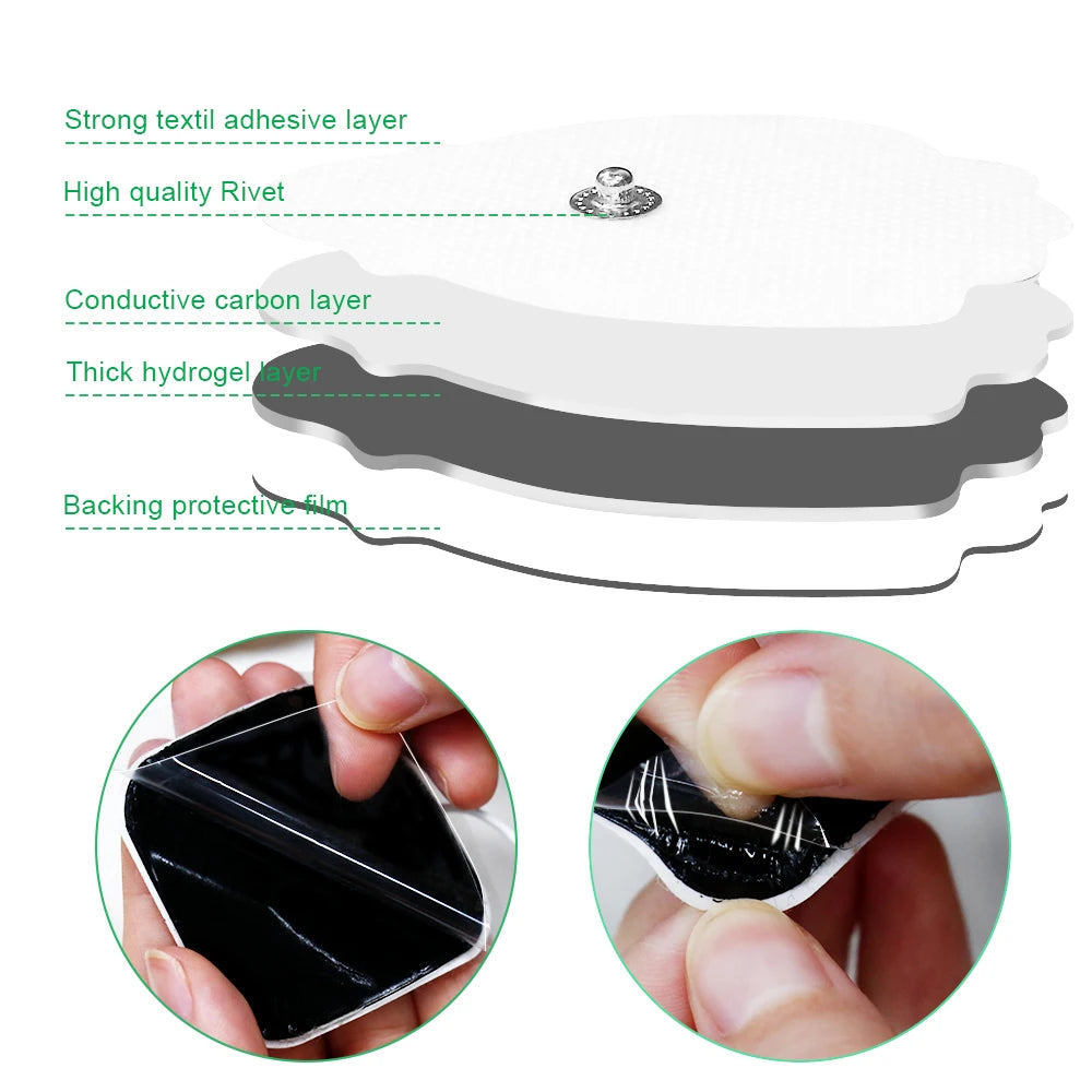 Electrode Pads for Tens Muscle Stimulator Therapy - Smarsty