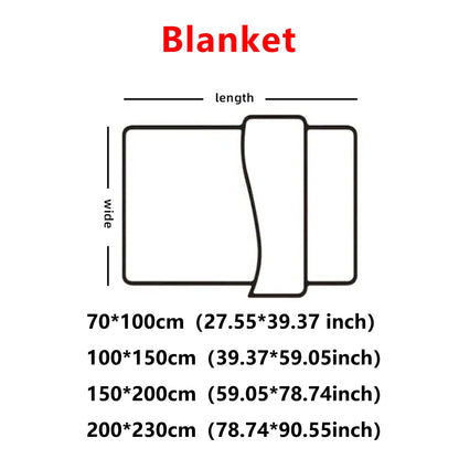 Thickened Striped Multifunctional Blanket for Comfort - Smarsty