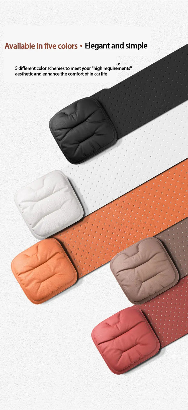 Universal Leather Car Seat Cover Four Season Protection - Smarsty