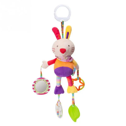 Newborn Baby Plush Stroller Toys Baby Rattles Mobiles Cartoon Animal Hanging Bell Educational Baby Toys 0-12 Months Speelgoed by Smarsty