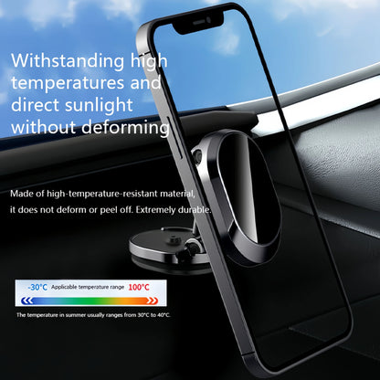Rotatable Magnetic Car Phone Stand With Foldable Design - Smarsty