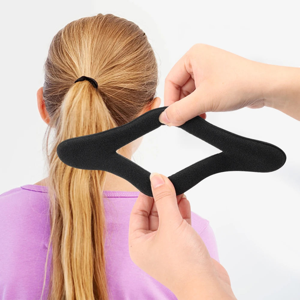Easy Donut Bun Curler Hair Scrunchie Effortless Volume - Smarsty