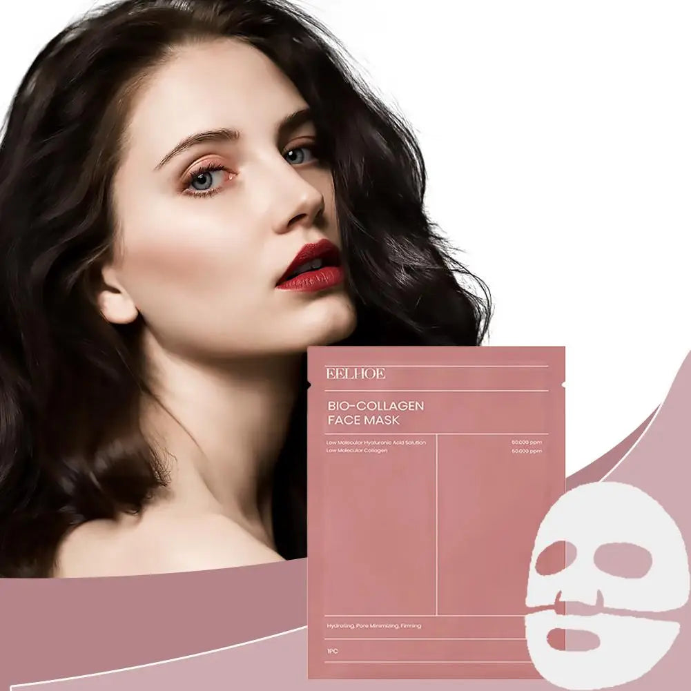 Bio Collagen Face Mask for Deep Hydration and Brightening - Smarsty